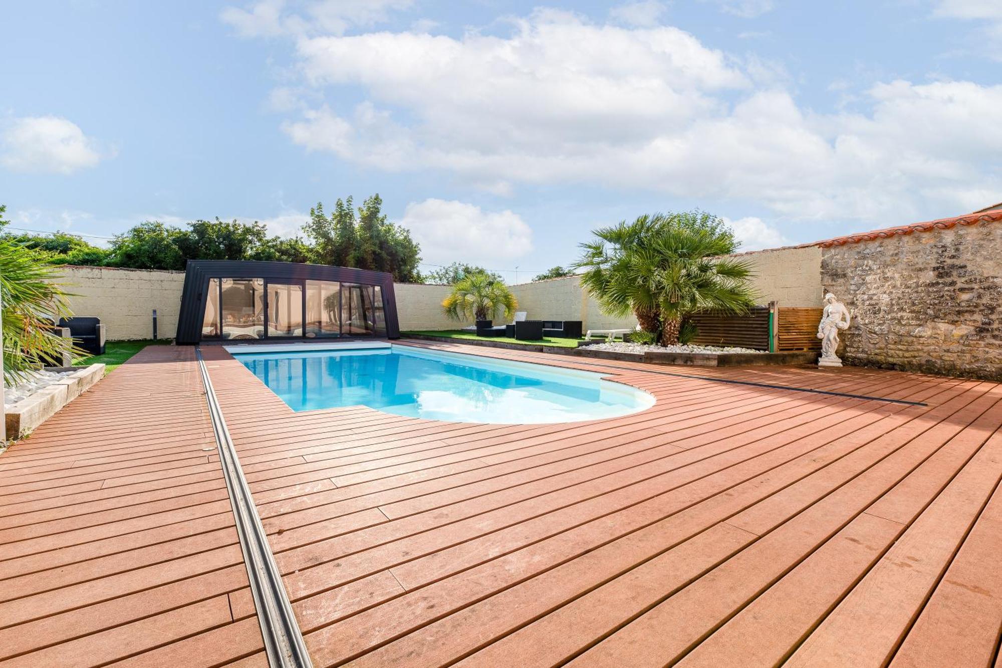La Maison Paradis - Piscine Privee Et Chauffee Luçon Esterno foto