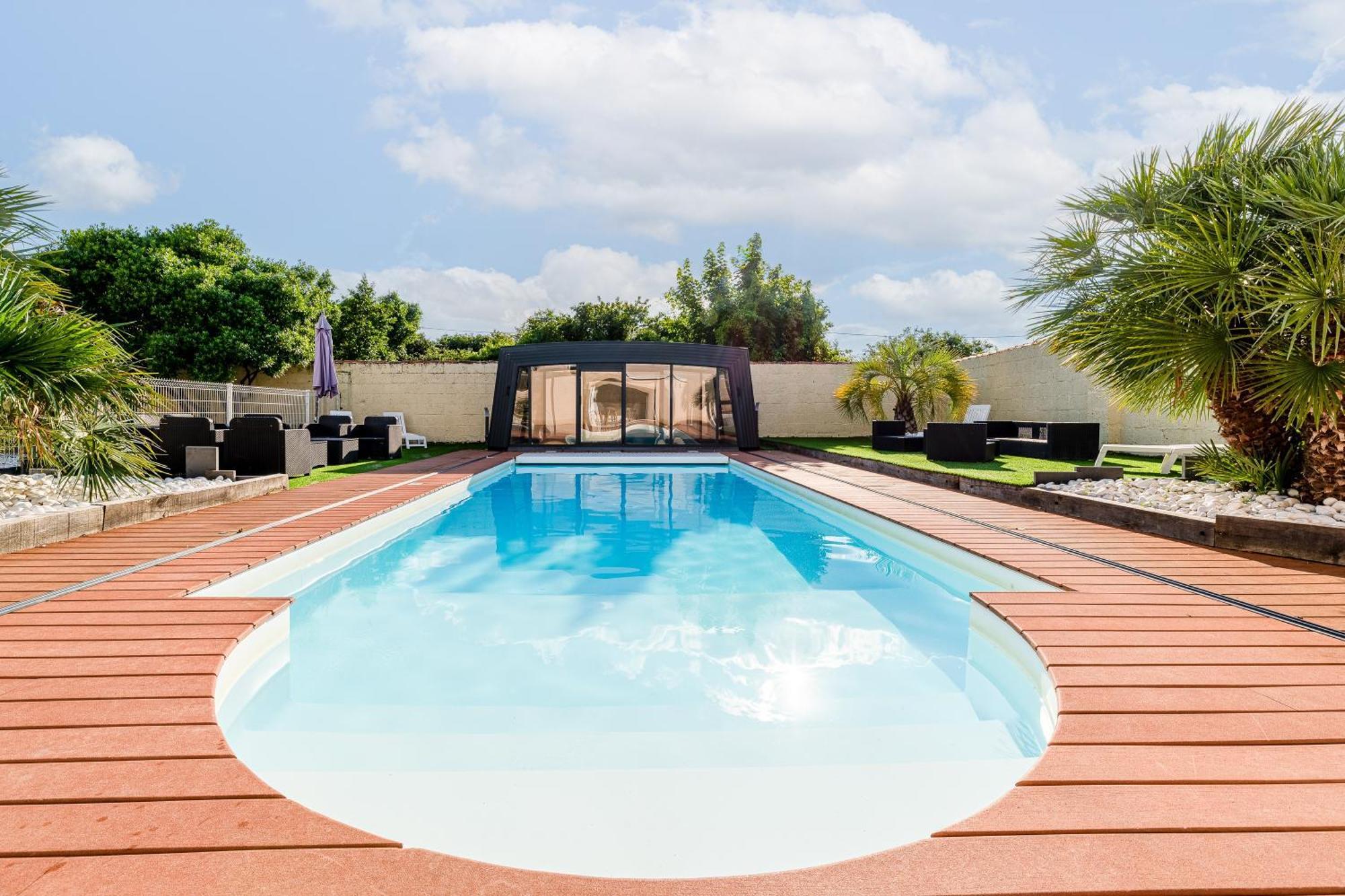 La Maison Paradis - Piscine Privee Et Chauffee Luçon Esterno foto